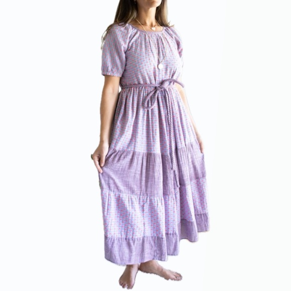 ace&jig Noah Dress - Dot Textile